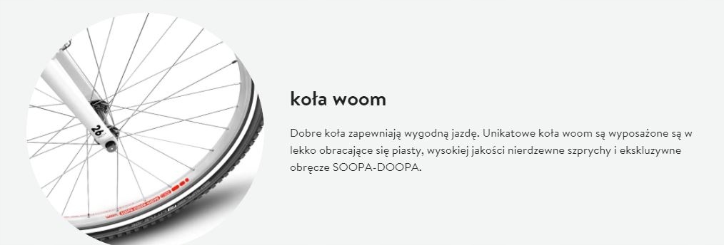 Lekki Rower dla dziecka Woom 6 czerwony 26'' EAN (GTIN) 9120083725865