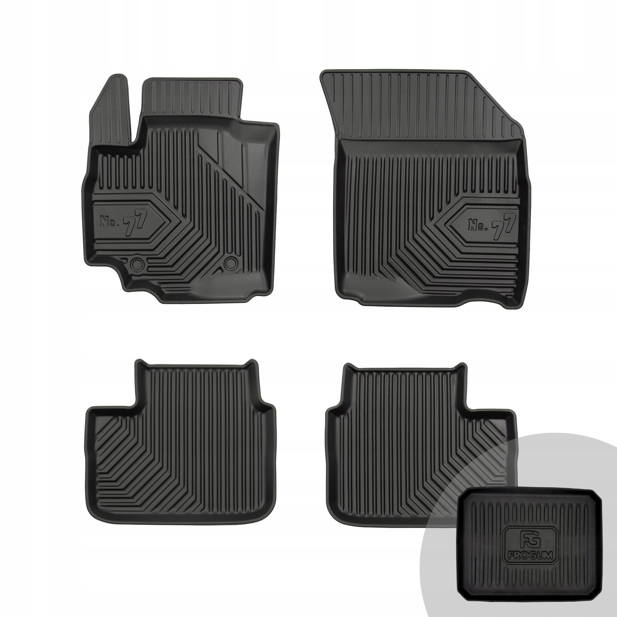 Frogum Koberce do auta pro Fiat Sedici, pro Suzuki Swift IV/SX4