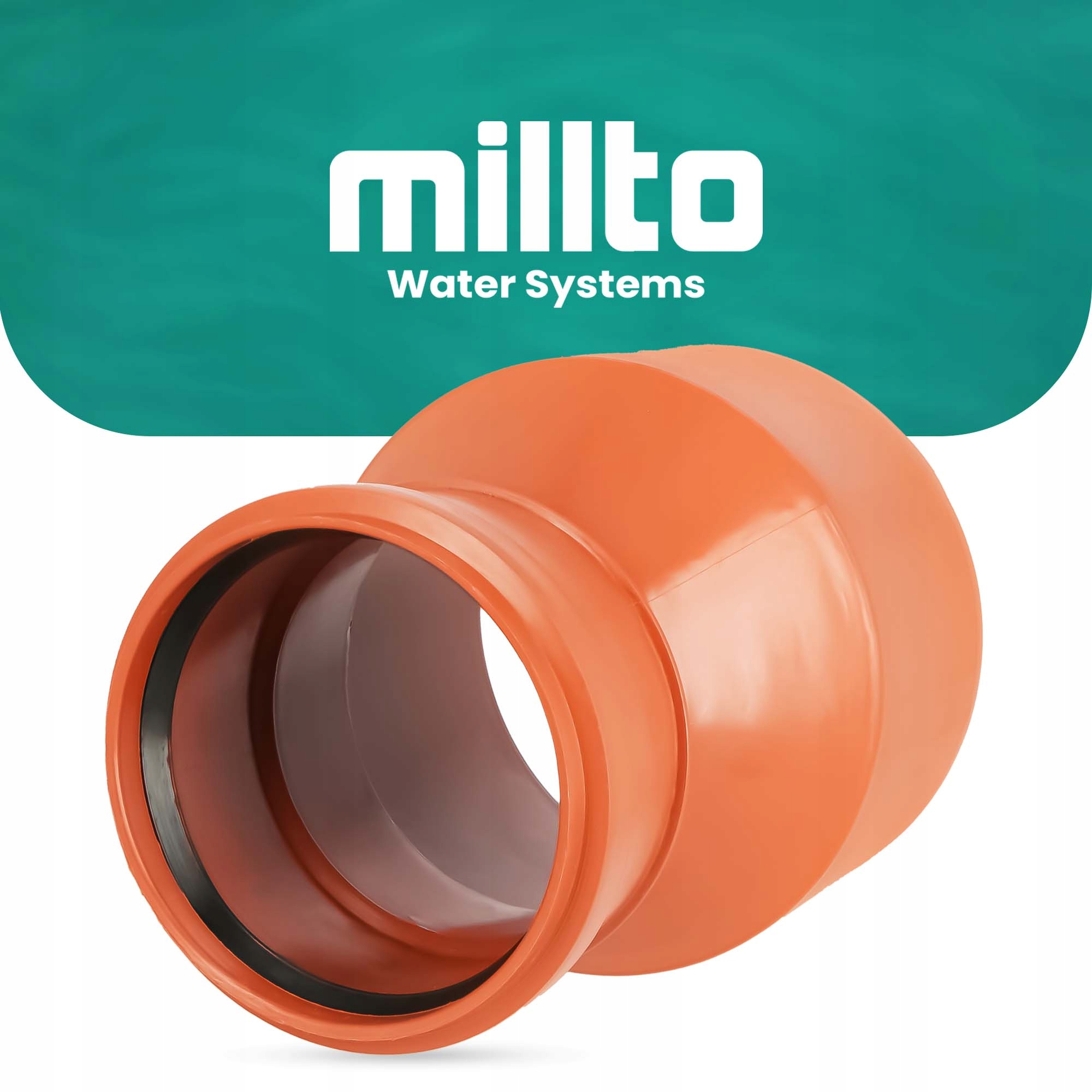 Redukcja KANALIZACYJNA 160x110 mm Rury PCV Złączka Łącznik DŁUGA Przejście Rodzaj redukcja