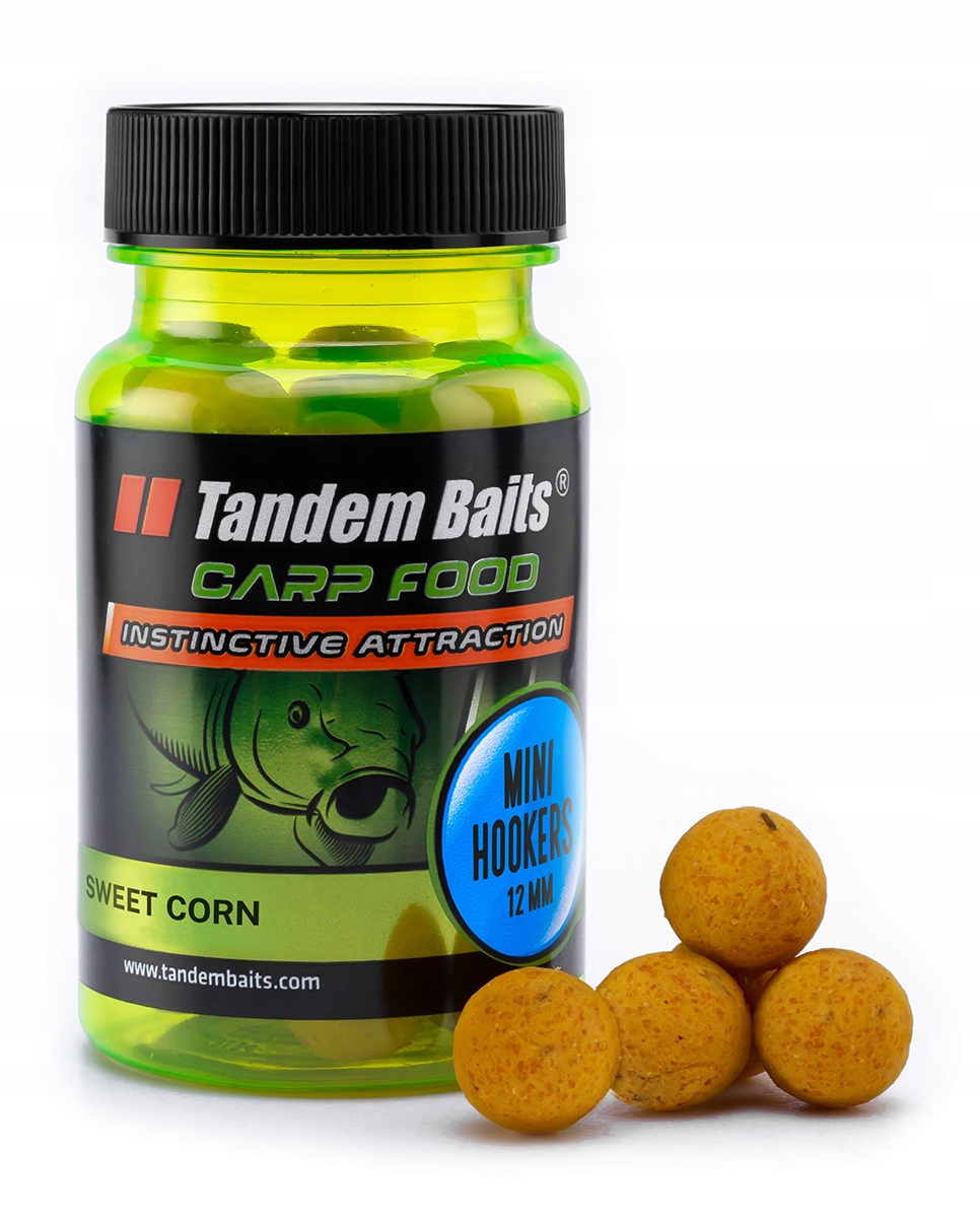 Carp Food Perfection Mini Hookers kulki haczykowe 12mm/50g Słodka Kukuryd