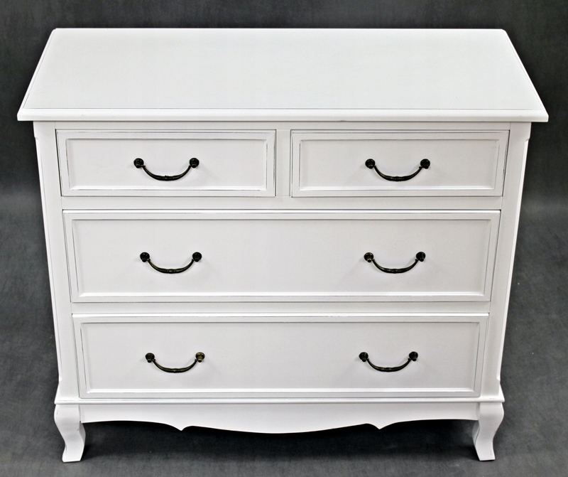 NOWA BIAŁA KOMODA MEBLE STYLOWE RUSTYKALNE Kod producenta 120012