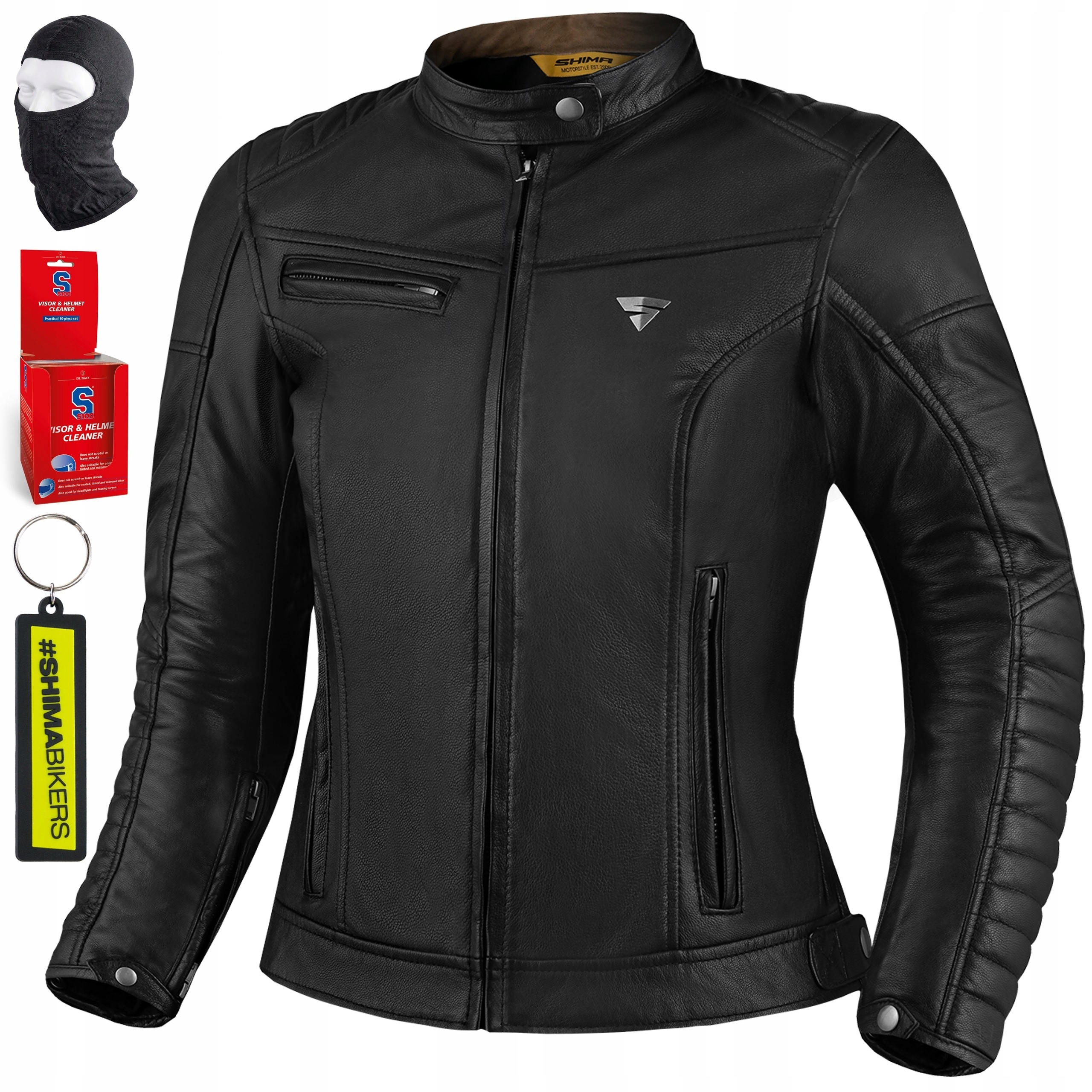 Dámska motocyklová bunda Shima Winchester 2.0 koža, chrániče Darčeky
