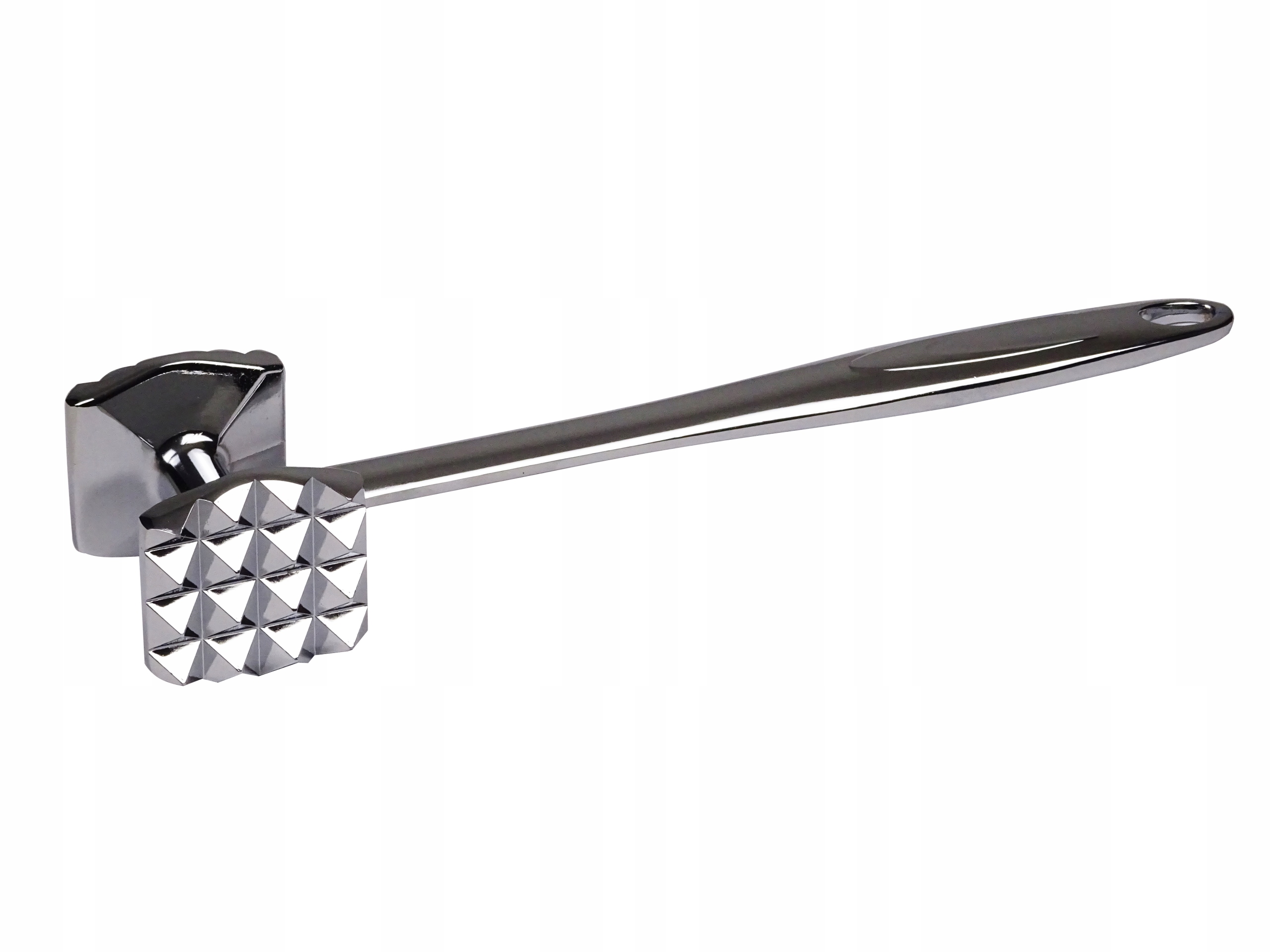 TŁUCZEK DO MIĘSA METALOWY MŁOTEK DO KOTLETÓW SOLIDNY CIĘŻKI Materiał części roboczej stal nierdzewna