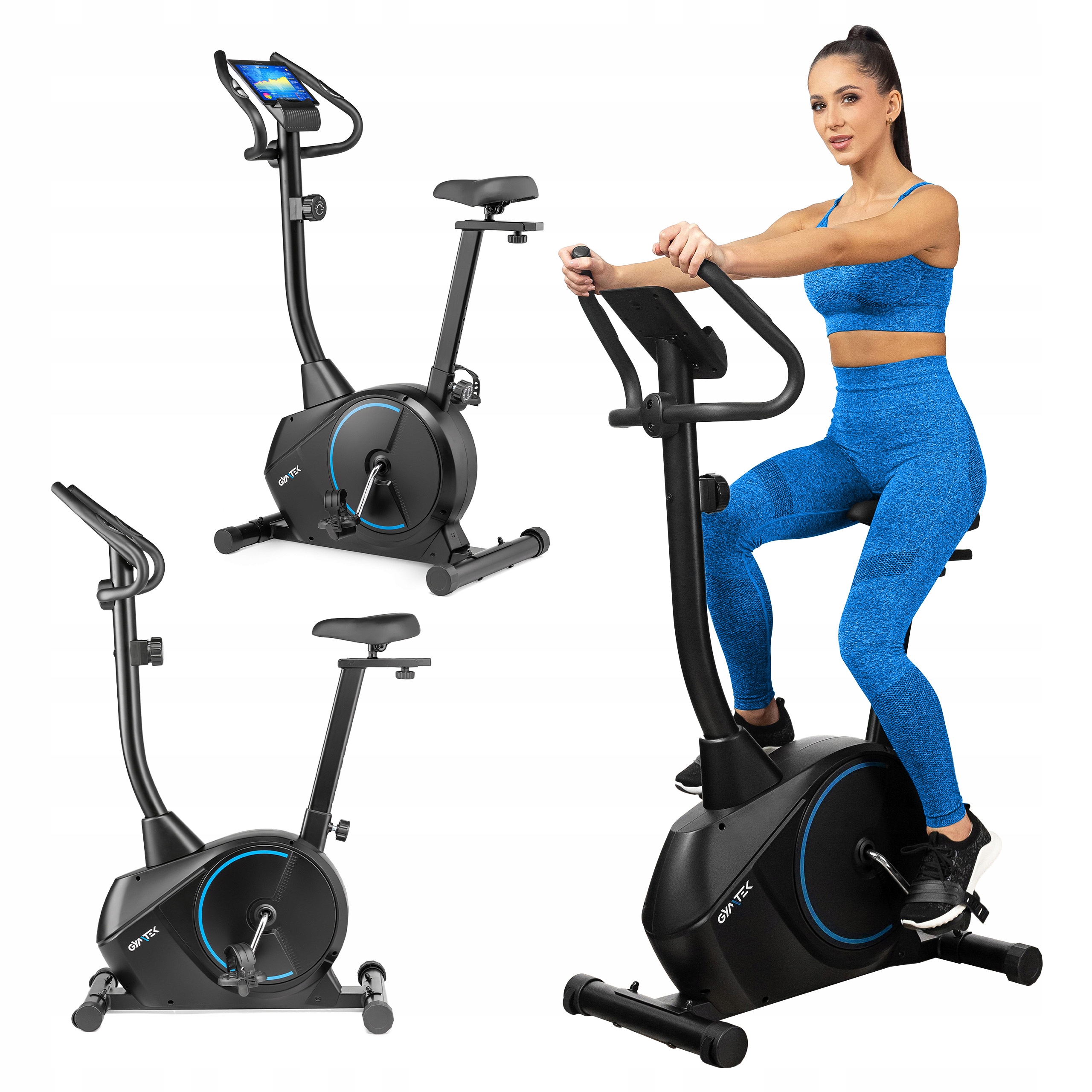 Rower Stacjonarny Magnetyczny Rowerek Treningowy Fitness XB1500 Gymtek
