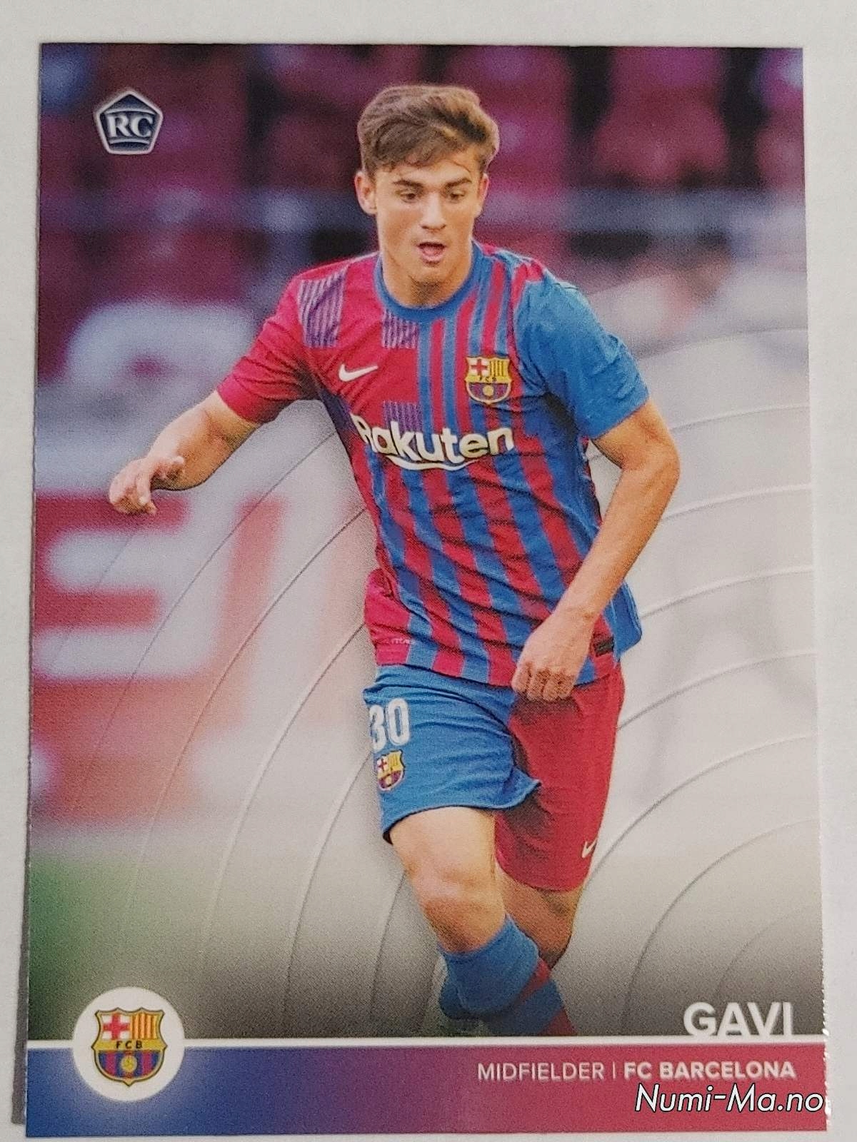 Topps Fc Barcelona Set 2021-22 N21 Gavi Fc Barcelona 5038