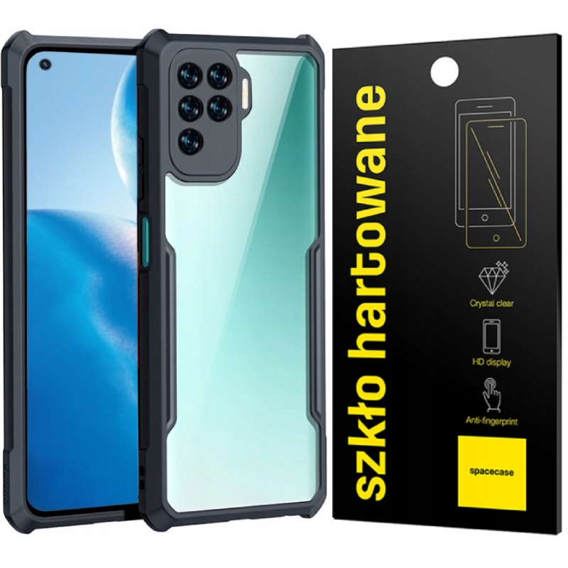 

Etui Beetle Do Oppo Reno 5 Lite Pełne Szkło
