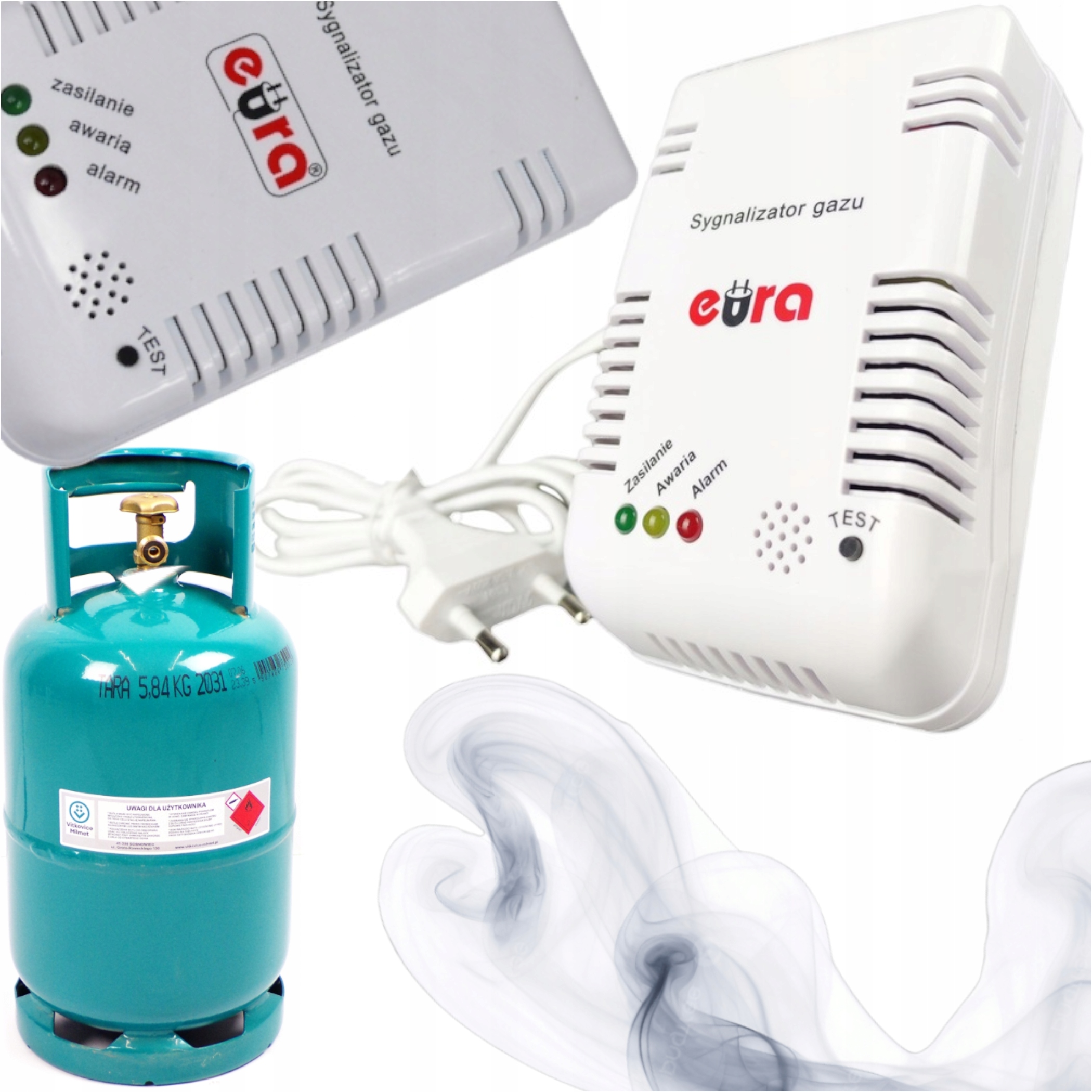 Detektor Plynů Z Kuchyně A Kotelny – Detektor Plynu Zemního Plynu A Plynu Z Láhve