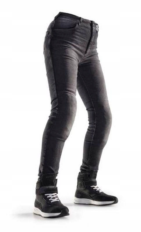 Módne Nohavice, Dámske Motocyklové Džínsy, City Nomad, Čierna Farba
