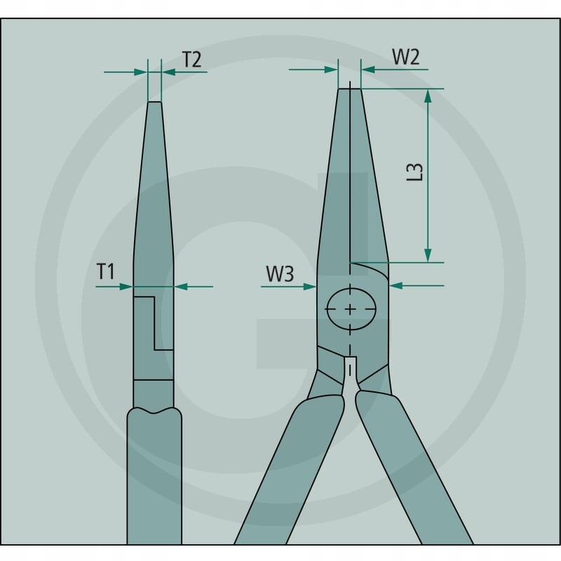 Kleszcze telefoniczne KS Tools CLASSIC, 270 mm Marka KS Tools