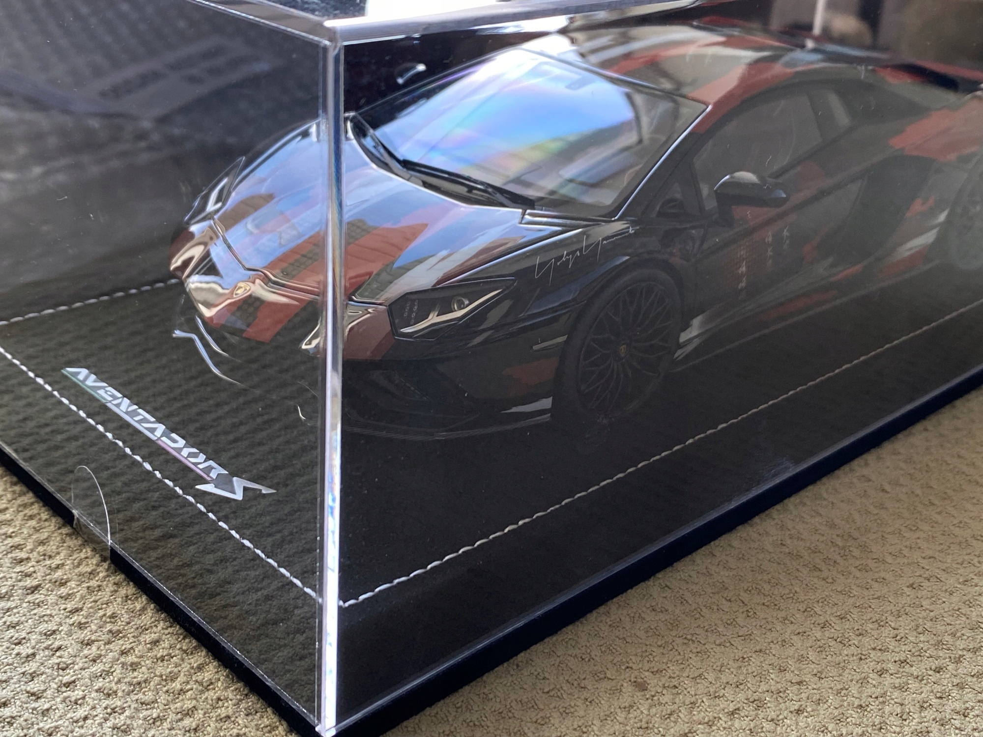 Originálny Model 1:18 Lamborghini Aventador S Handmade Aso