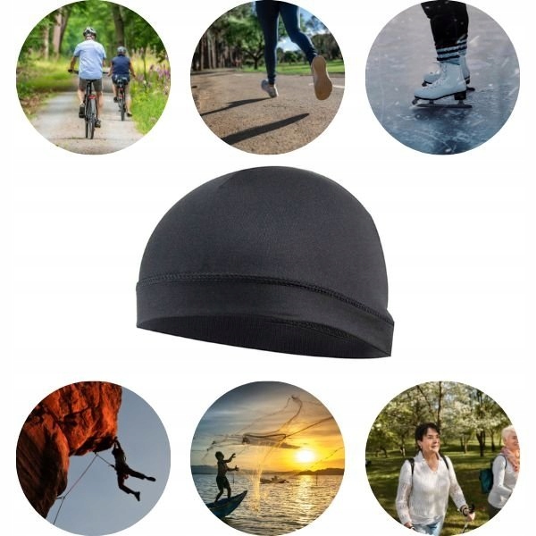 CZAPKA DO BIEGANIA TERMOAKTYWNA SZYBKOSCHNĄCA ROWER NORDIC WALKING SPORT Kod producenta SHOPII