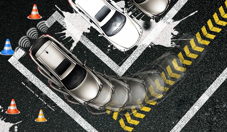 CZUJNIKI PARKOWANIA COFANIA 4SZT MAX LED GOLD 18mm Marka Amio