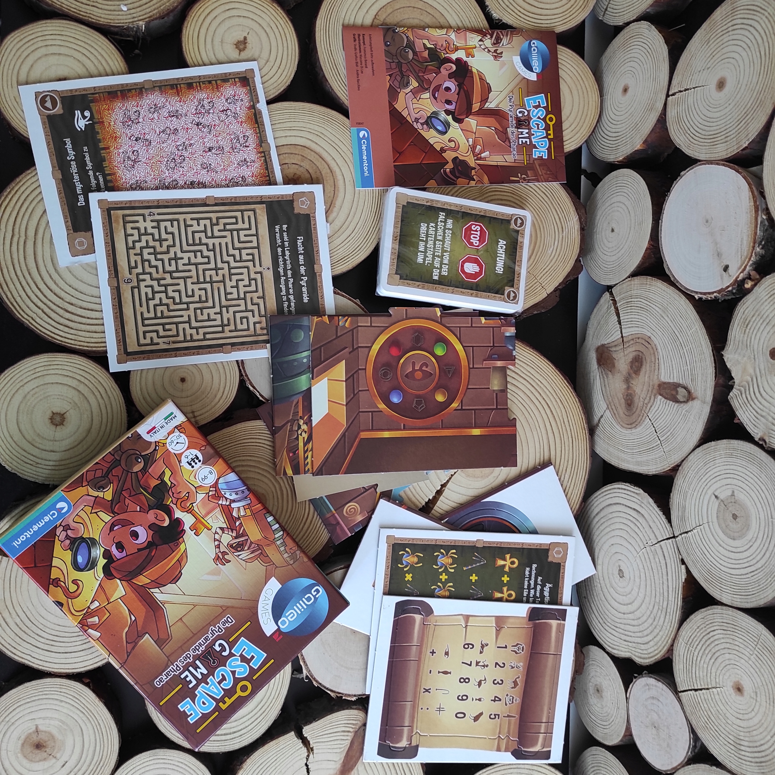 Die Pyramide des Pharao - gra w języku niemieckim EAN (GTIN) 8005125592302