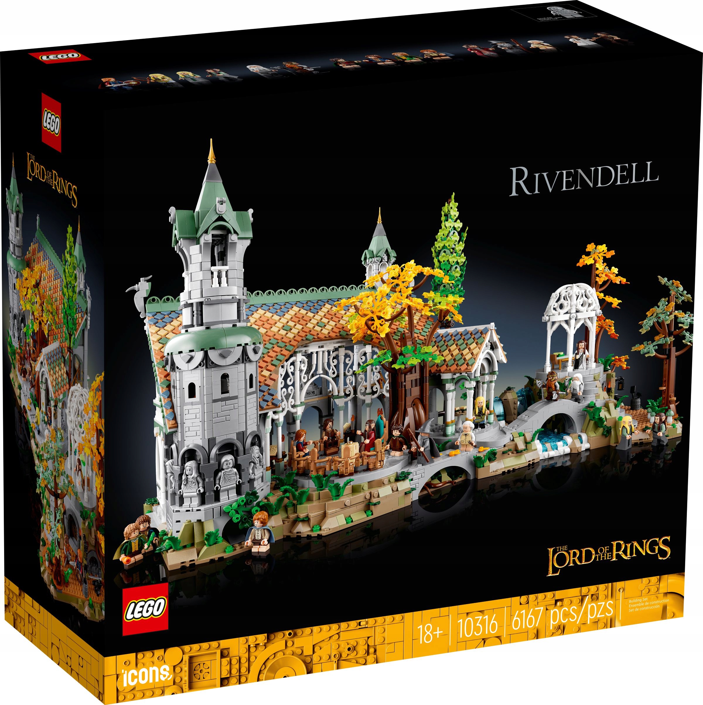 

Lego Icons 10316 Władca Pierścieni: Rivendell