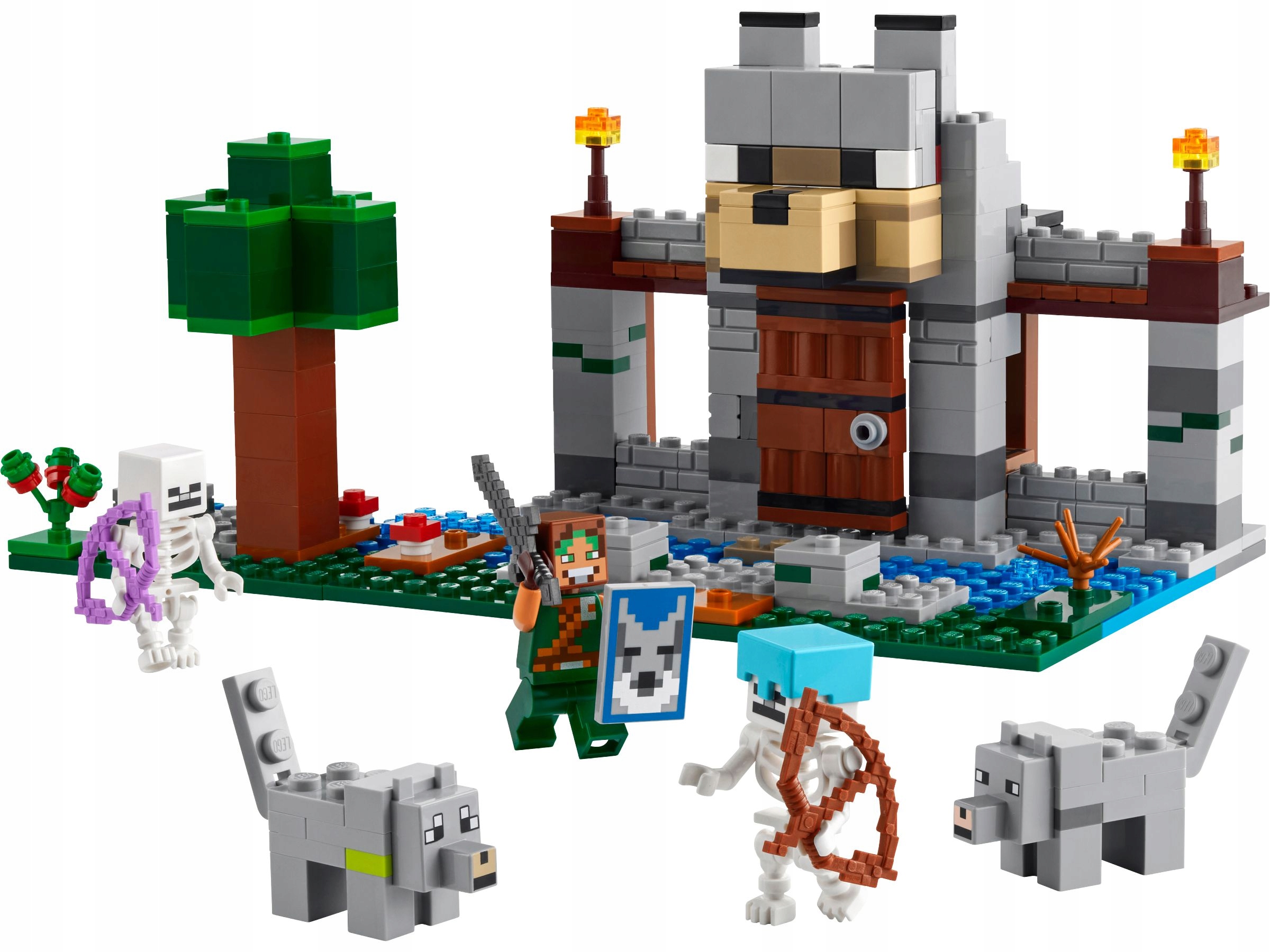 LEGO MINECRAFT 21261 Wilcza twierdza Marka LEGO