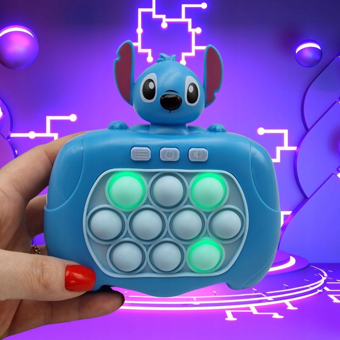 Pop It Game-Pop It Pro Light Up Gra Szybka gra Fidget Push Dekompresja Marka bez marki