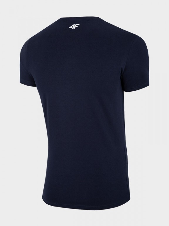 Koszulka t-shirt 4F Oddychająca MIĘKKA Bawełna Dekolt okrągły