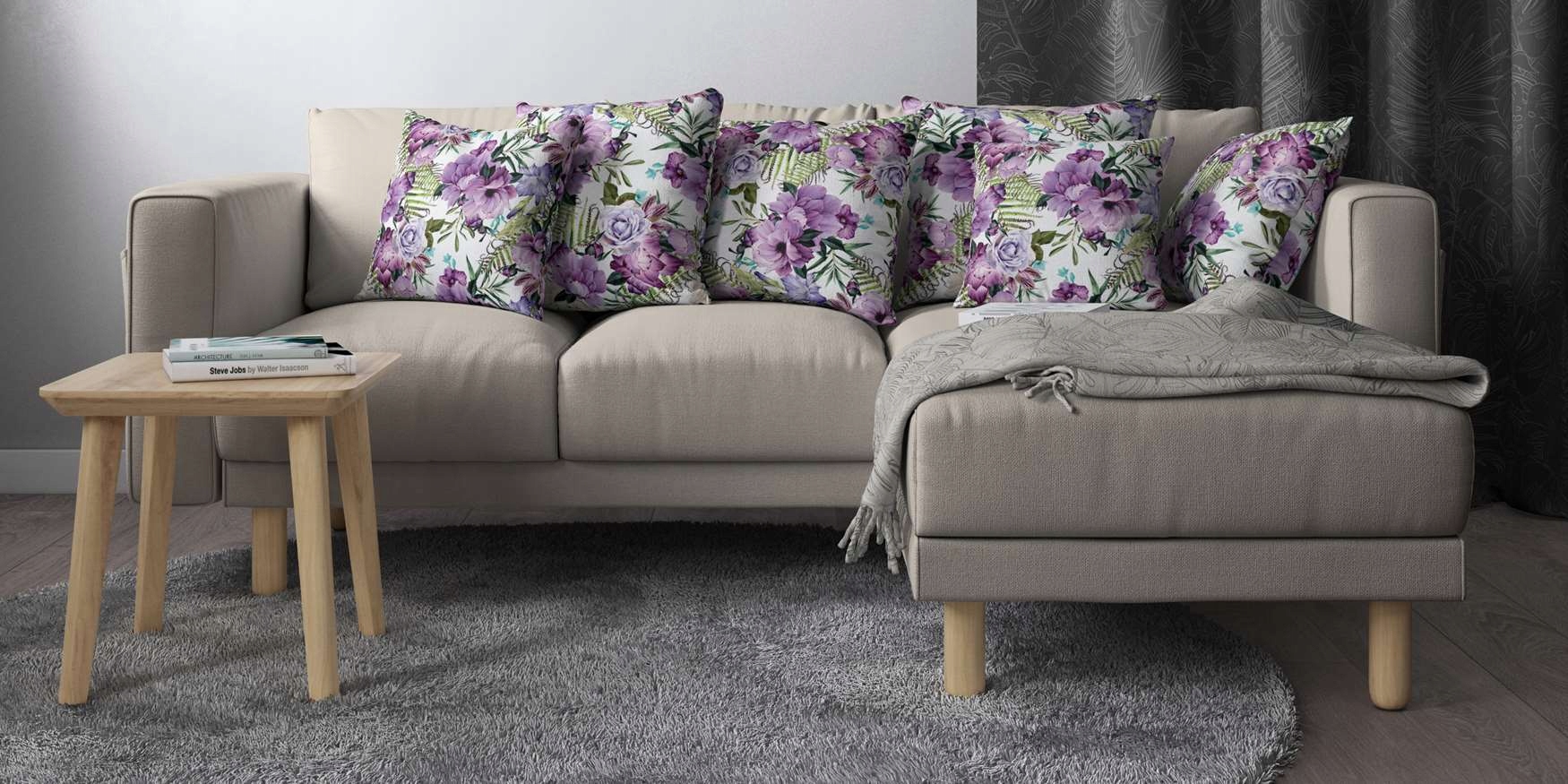 POSZEWKA NA PODUSZKĘ DEKORACYJNA 40x40 JASIEK 014 Wzór dominujący Kwiaty