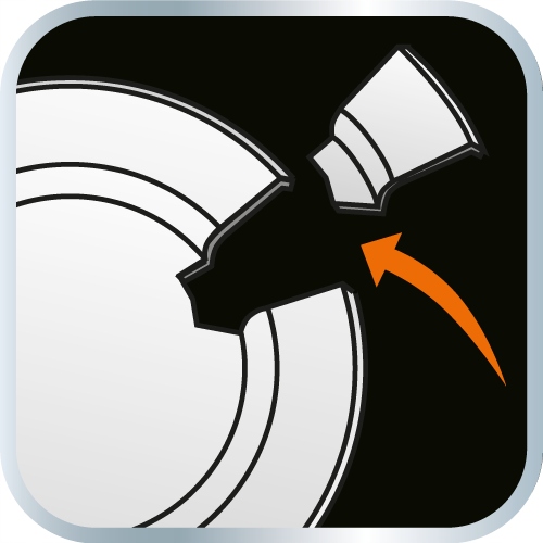 Wkłady klejowe 11mm przezroczyste 12szt na gorąco Średnica 11 mm