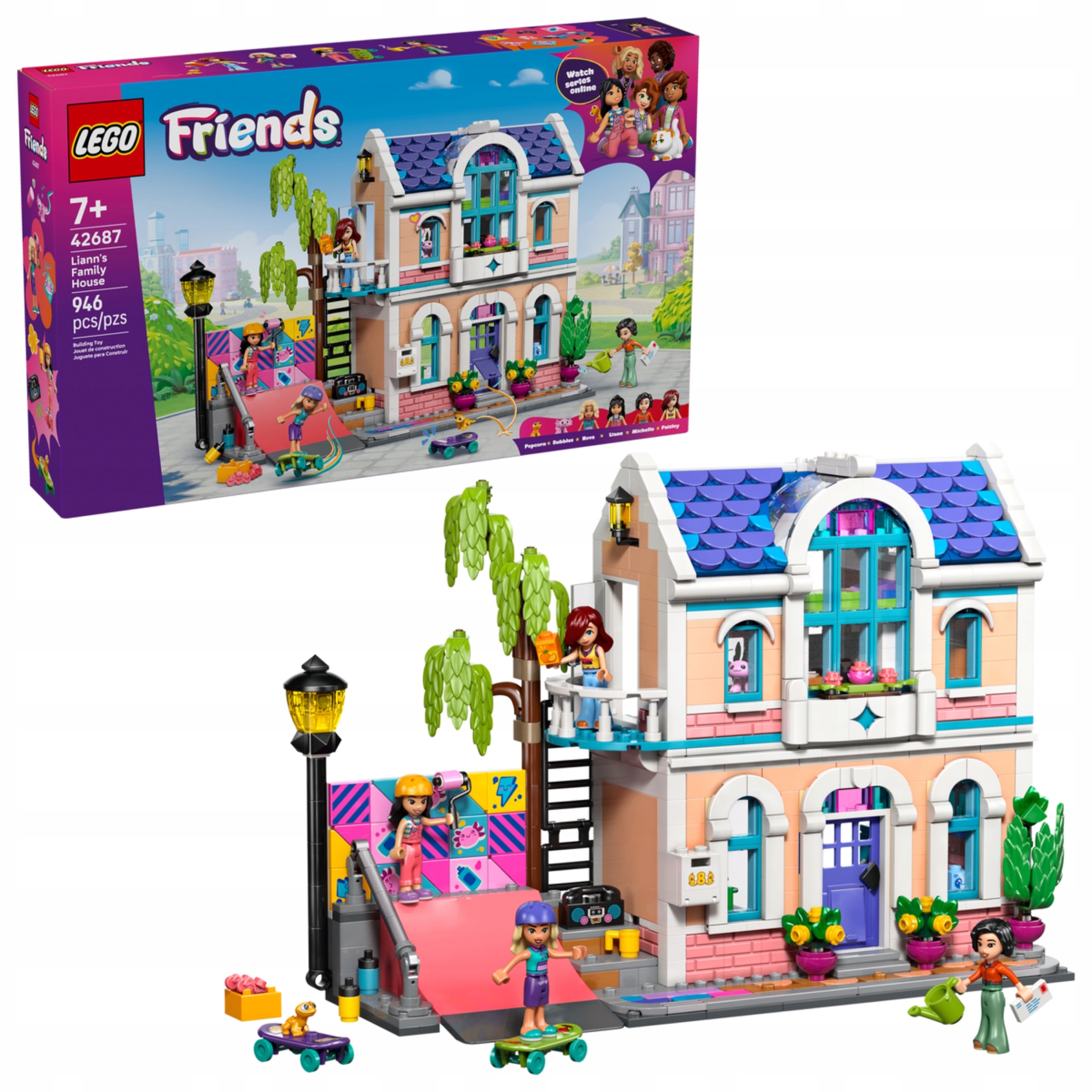 Lego Friends 42687 Rodinný dům Liann