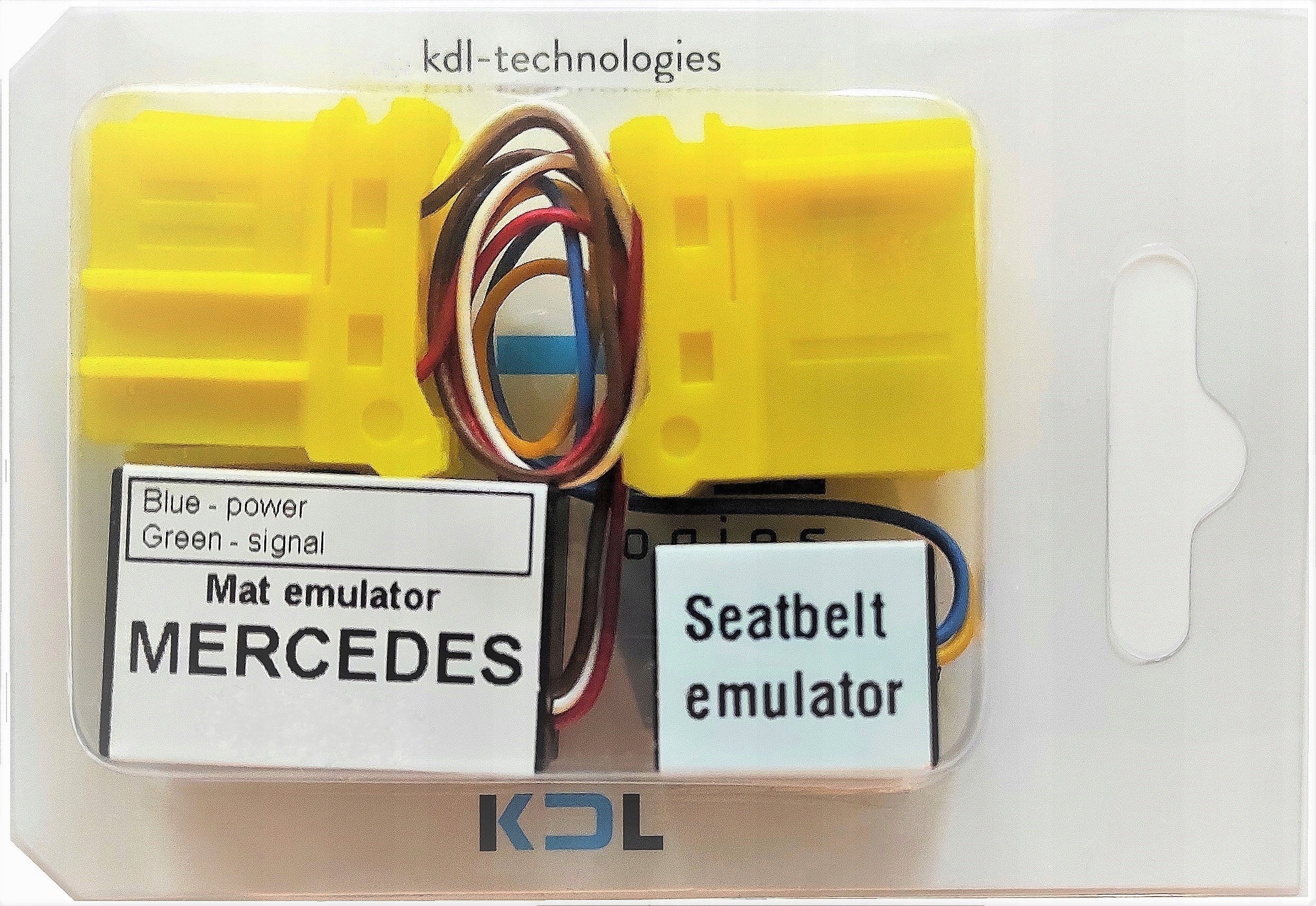 Emulátor rohože a pásu pro Mercedes CL W215 1999-2002 Zástrčky