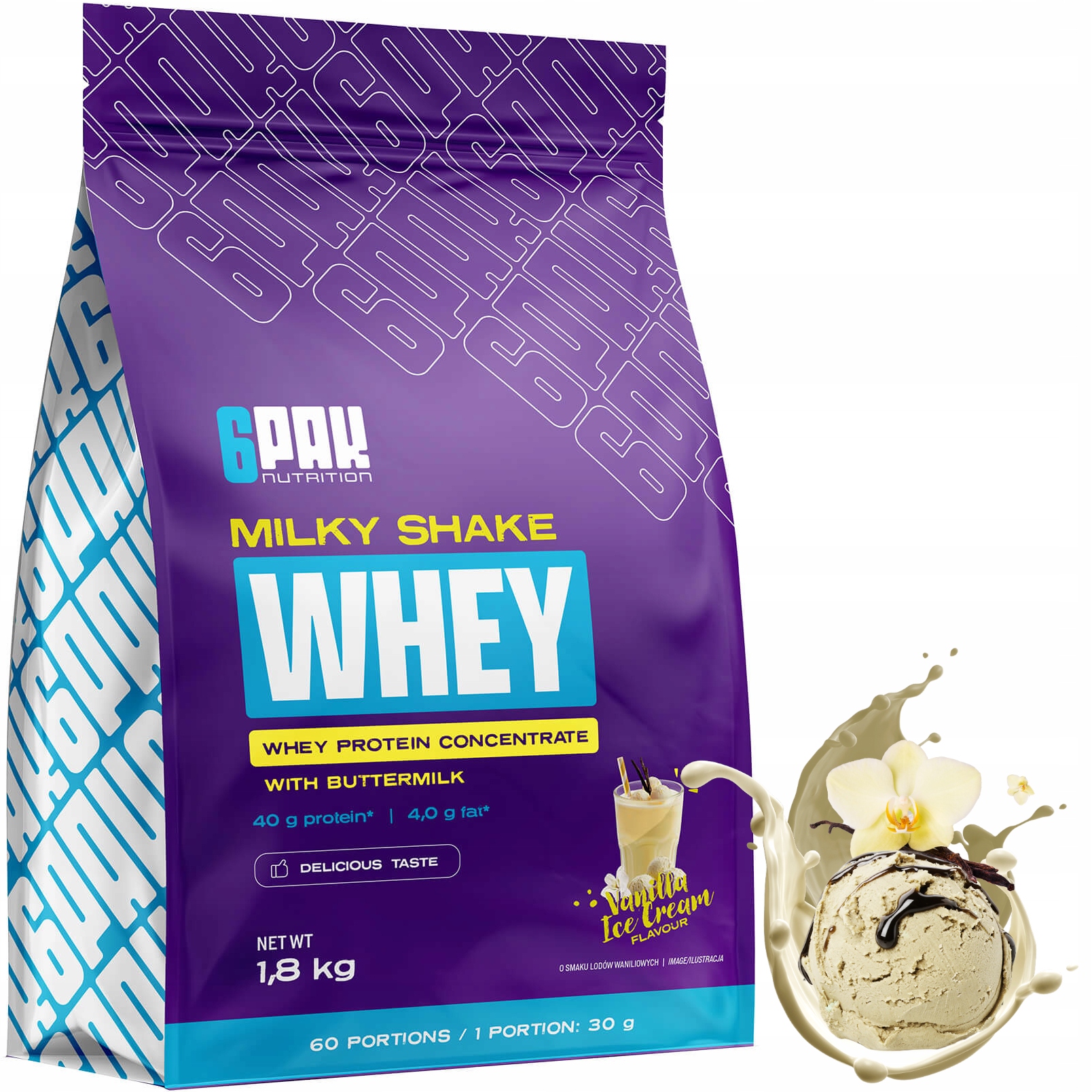 syrovátkový protein XXL 100% Wpc 80 Protein Milky Shake Syrovátkový protein