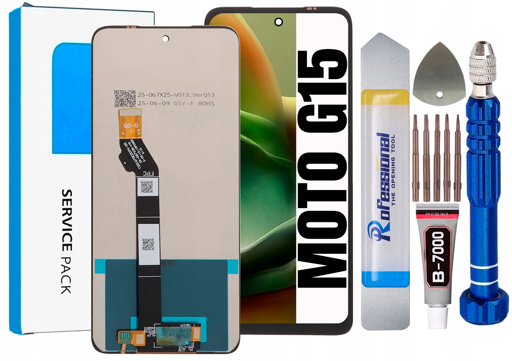 Displej Pro Motorola Moto G15 XT2521-3 Originál LCD Displej