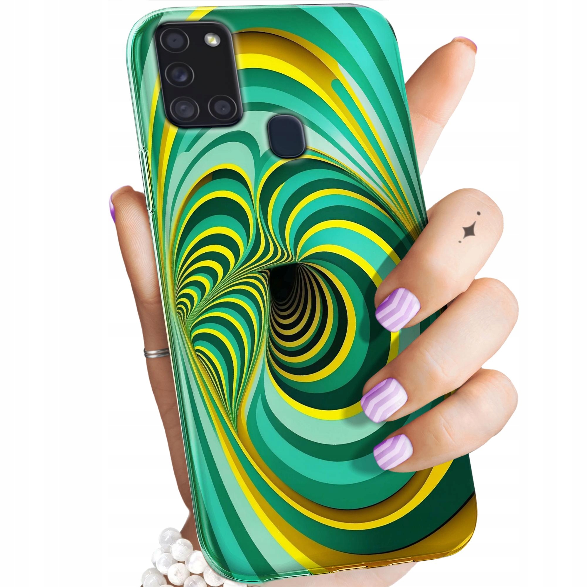 Etui Do Samsung Galaxy A21S Iluzja Optyczna Złudzenie Obudowa Case