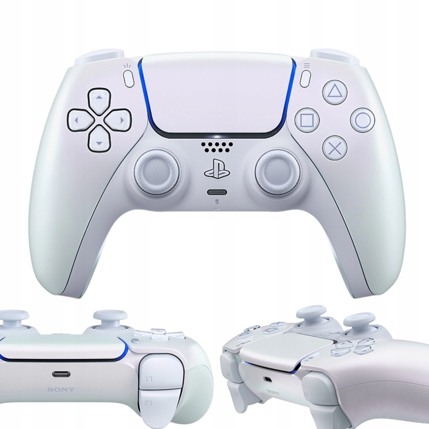 Pad PS5 Sony Dualsense Chroma Pearl Perlowy Kontroler Bezprzewodowy PS5 Pc