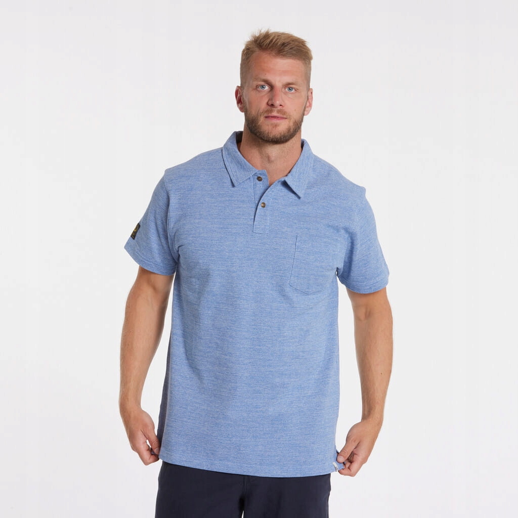 Tričko Pánské Polo Modré 41346 North 56°4 Velké Velikosti