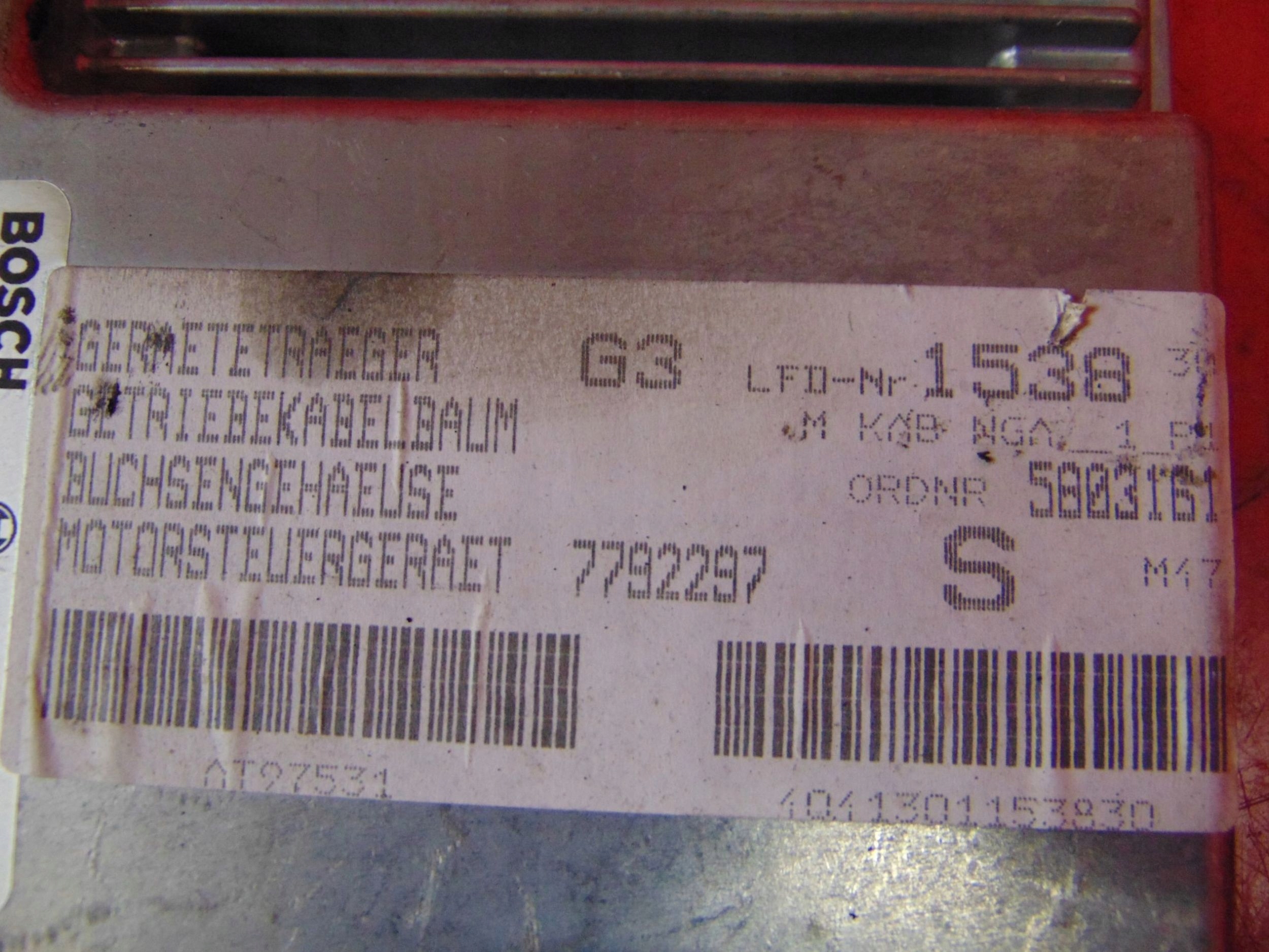 BMW 3 E46 2.0 D M47T control unit computer of the engine 0281011411 7792025