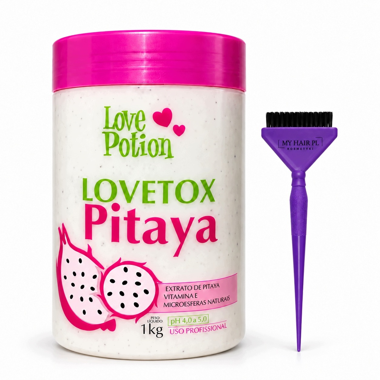 Botoxx Na Vlasy Love Potion Lovetox Pitaya 1 Kg Botox Keratin Nano