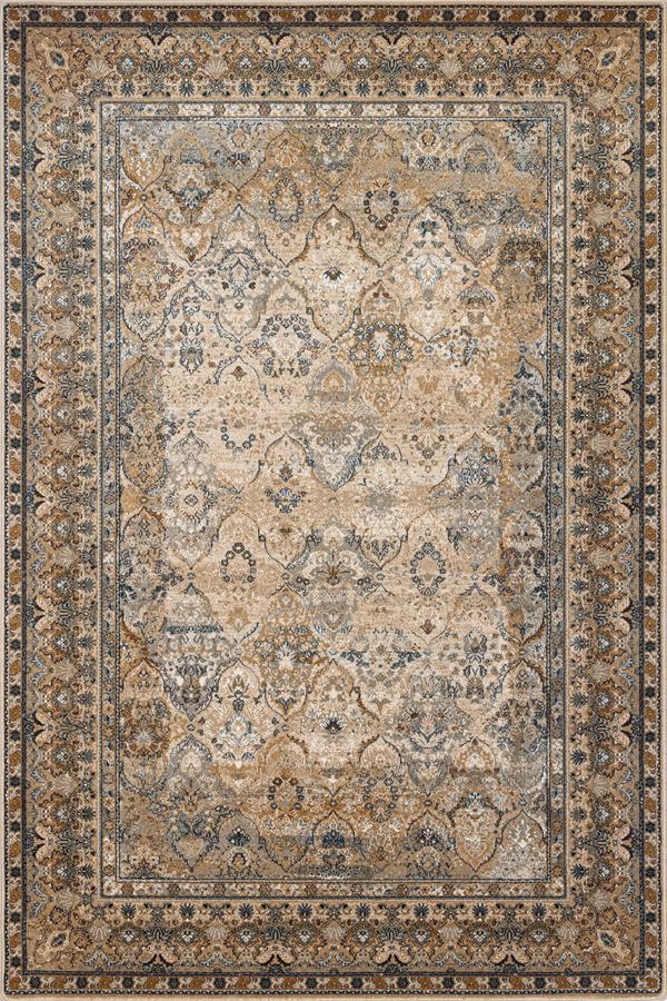 Dywan Kashmir Krem 2 Dywilan Omega Wełniany 170x235 cm Naturalny 100% wełny
