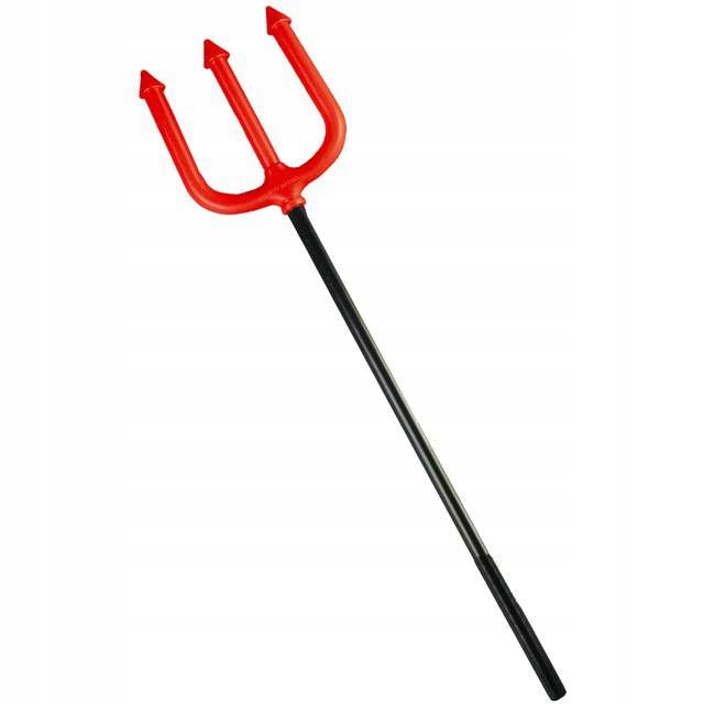 WIDŁY DIABŁA diabełka JASEŁKA diabeł TRÓJZĄB 45cm