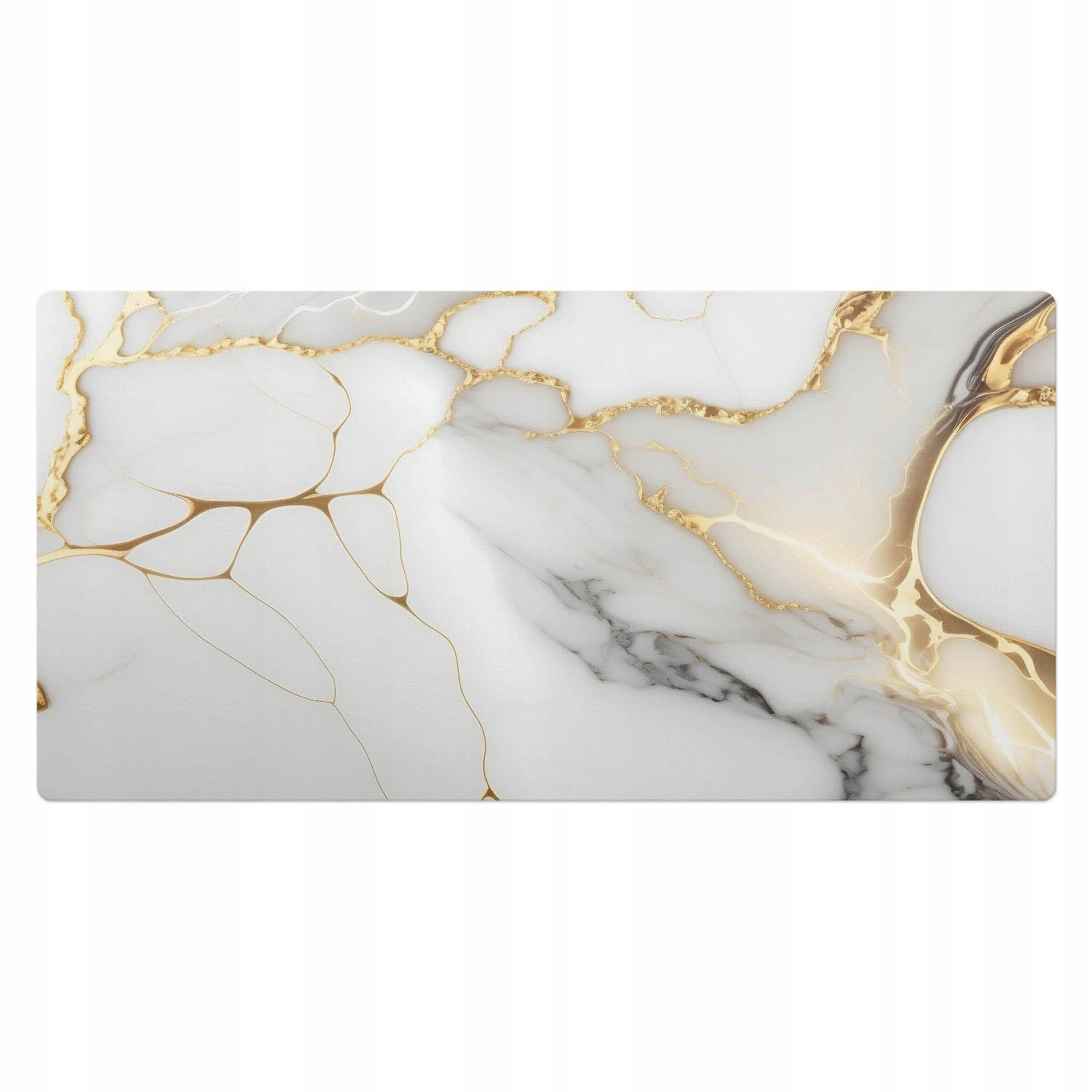 Odolná prostiskluzová podložka na desku stolu Linie v mramoru 100x50 cm