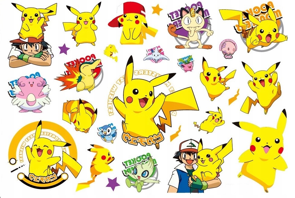 

Tatuaże Zmywalne Dla Dzieci Pokemon Go CG087