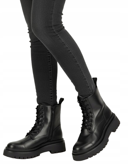 Pepe Jeans Queen Bass Dámské Boty Černé Kotníkové Boty 39 Awf