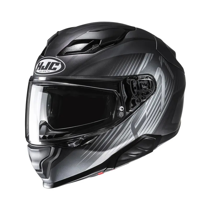 Integrálna motocyklová prilba Hjc F71 Catos Black Grey S