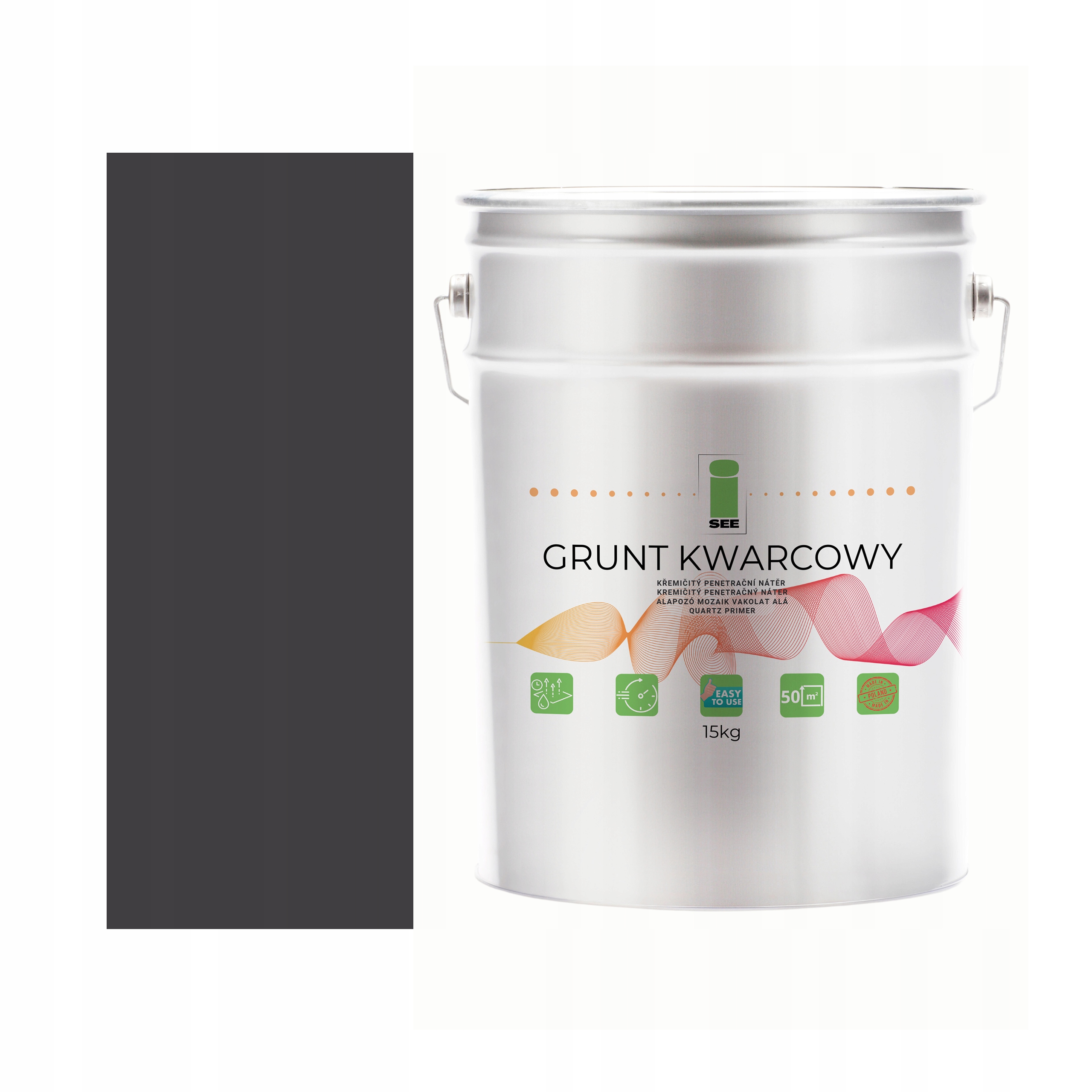 Podklad Pod Mozaikovou Omítku M53 Tmavý Šedý 15 Kg