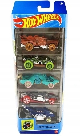 

Hot Wheels 5 Pak Autek Zestaw Street Beats HFV91