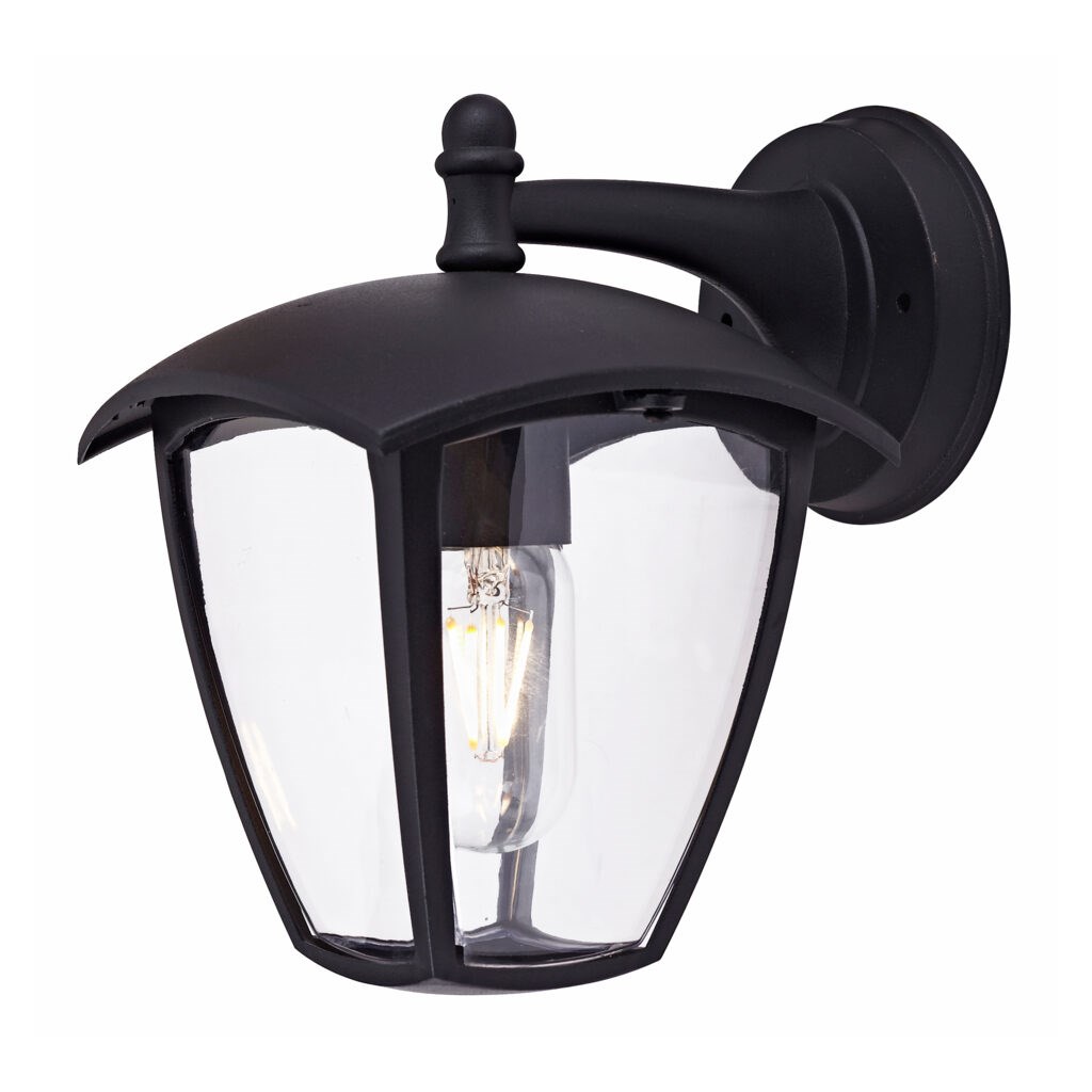 Lampa nástěnná lampa černá CHS-1 E27