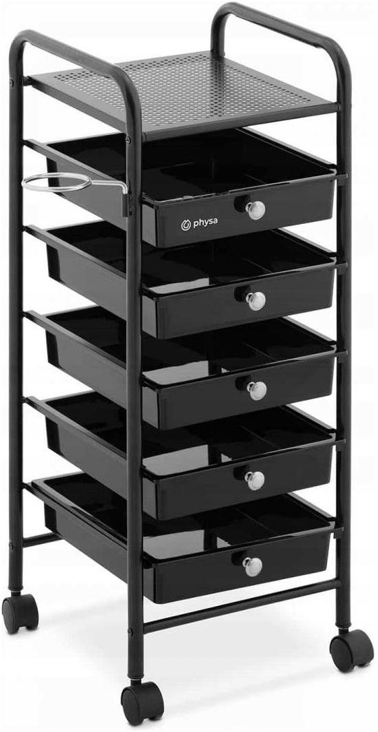 Kadeřnický vozík 10 kg 5 zásuvek Physa PHYSA-RR-14 10040540