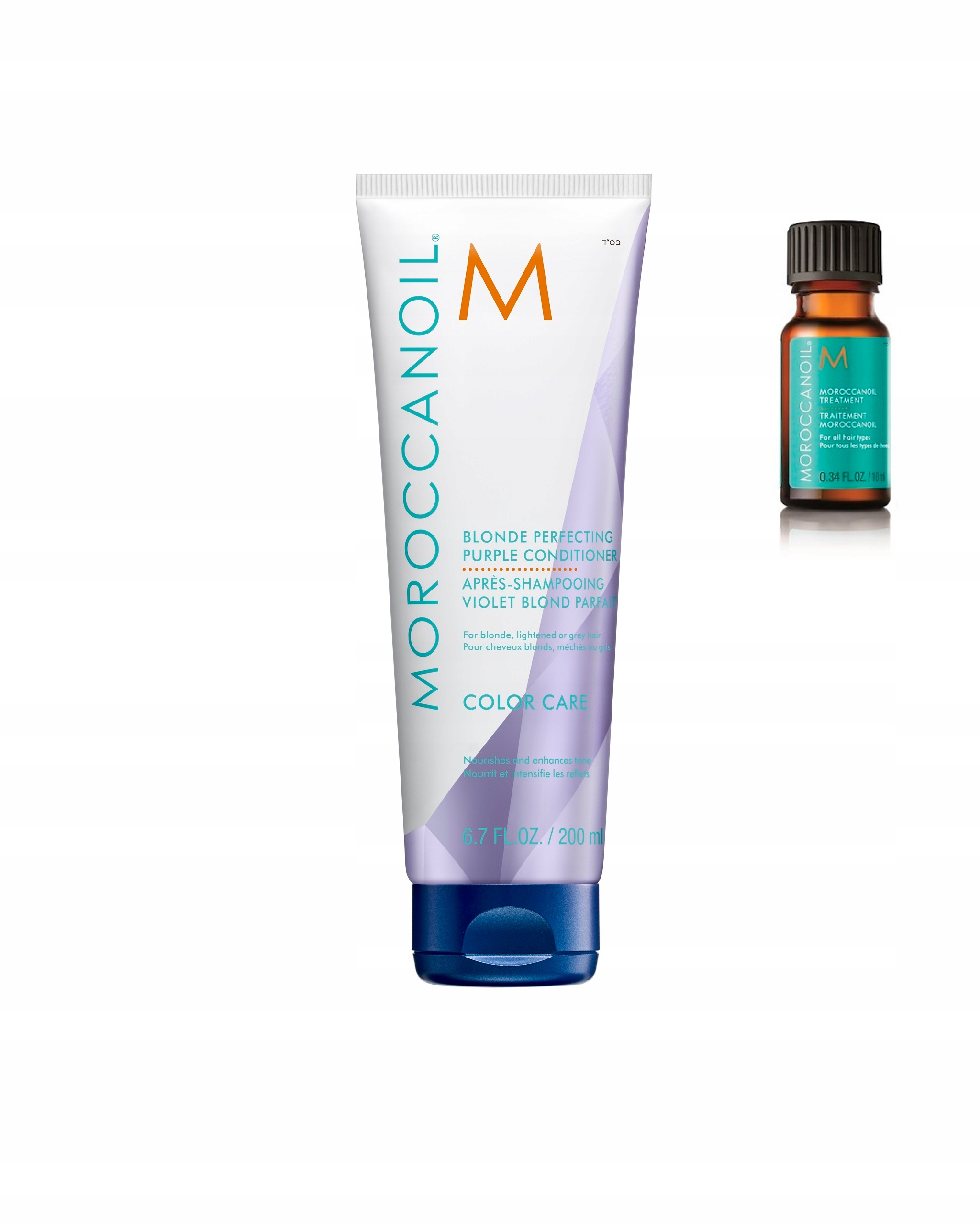 Moroccanoil Fialový kondicionér Blonde Perfecting 200 ml Originál olejíček