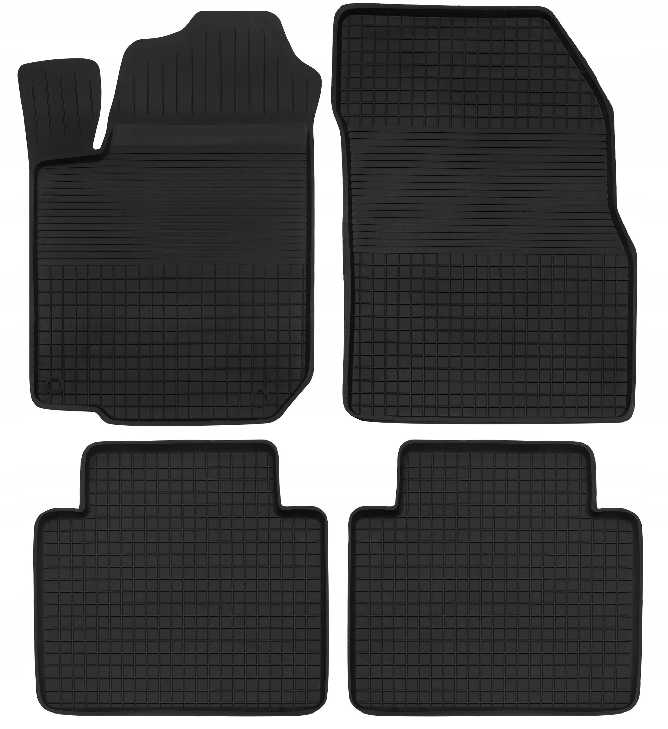 Dywaniki gumowe korytka do Toyota Prius III 09-15