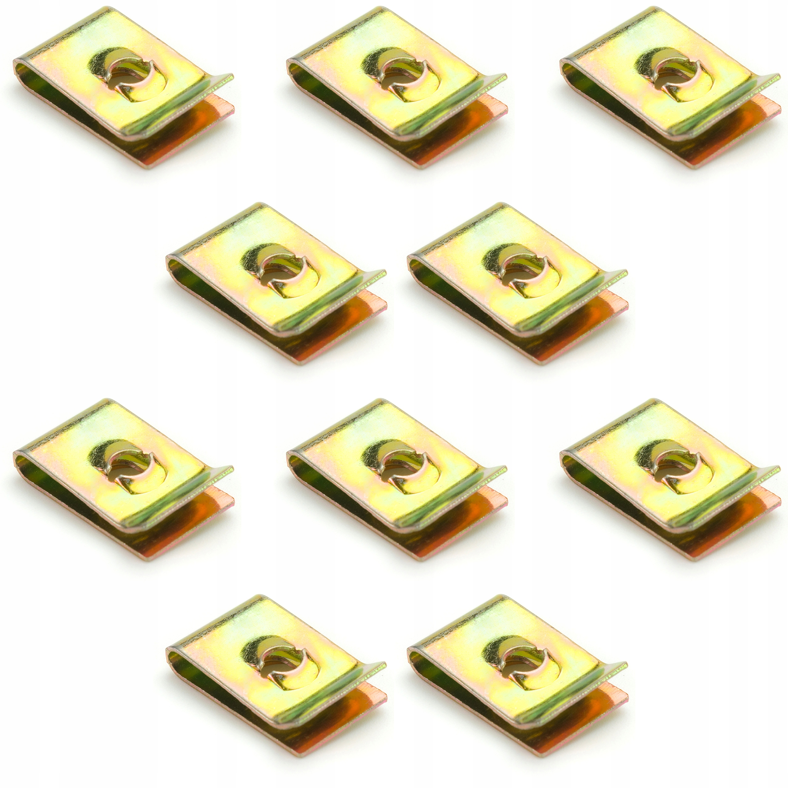 10x BLASZKA SPINKA MONTAŻOWA NADKOLE ZDERZAK OSŁON UNIWERSALNA ZESTAW