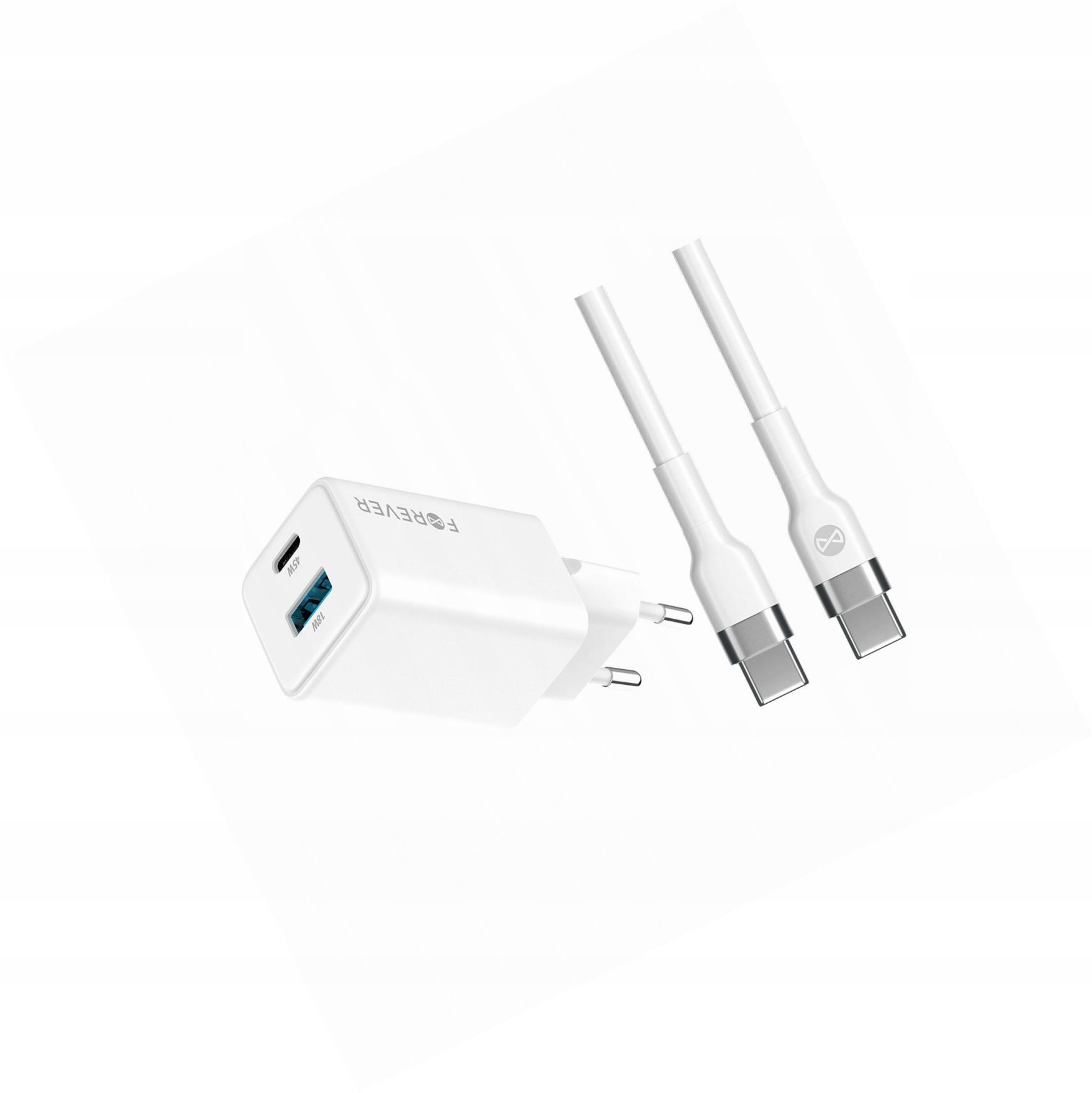 Szybka ładowarka GaN 45W Usb-c z kablem do Samsung Galaxy M11