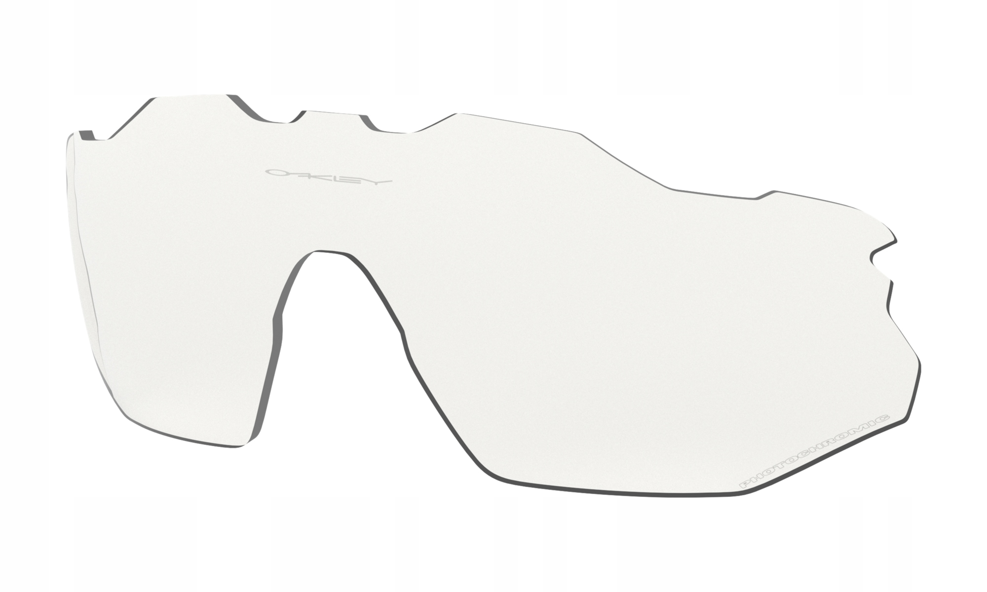 Sklo na brýle Oakley Radar Ev Advancer Clear