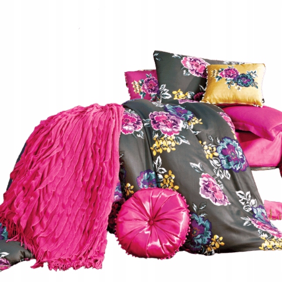 Saténové obliečky Magenta 160x220(2) 50x70(4). Issimo Home