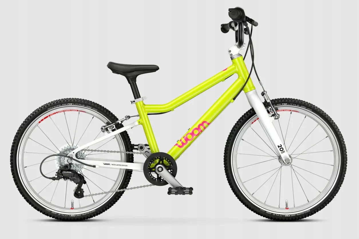 Rower dziecięcy Woom Go 4 Ltd neon lime