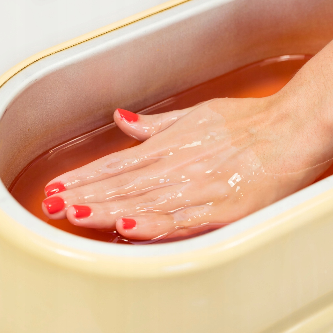 Parafina Kosmetyczna do Rąk i Stóp Isabellenails Pomarańczowa 500ml Wielkość Produkt pełnowymiarowy